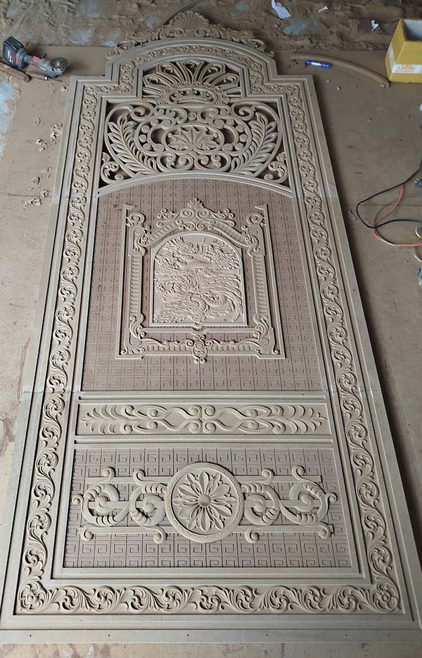 Mẫu CNC cổng nh&ocirc;m đ&uacute;c